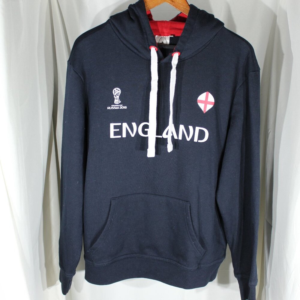 FIFA 2018 Russia World Cup England Pullover Hoodie - Size L